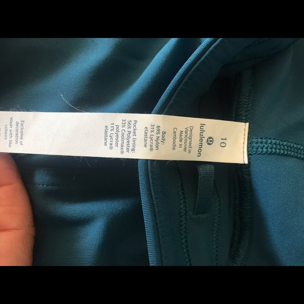 “Time to Sweat” Lululemon Leggings